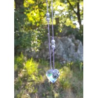 Cristal Arc-en-ciel Coeur-Ange