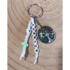 Porte clés Arbre de vie Aventurine