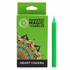 Bougies Magiques - Energie de Guérison - Ambition - Prospérité - Chakra Coeur