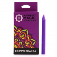 Bougies Magiques - Energie Sagesse - Chakra Coronal 