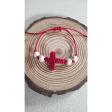 Bracelet Croix Rouge