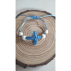 Bracelet Croix Bleue