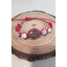 Bracelet Shamballa Arbre de vie - Howlite 