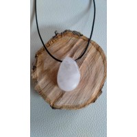 Pendentif Quartz Rose